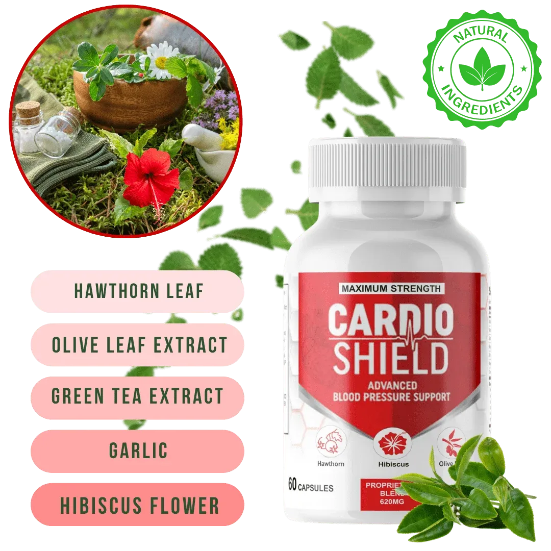 Natural Ingredients Inside Cardio Shield Heart Support Formula